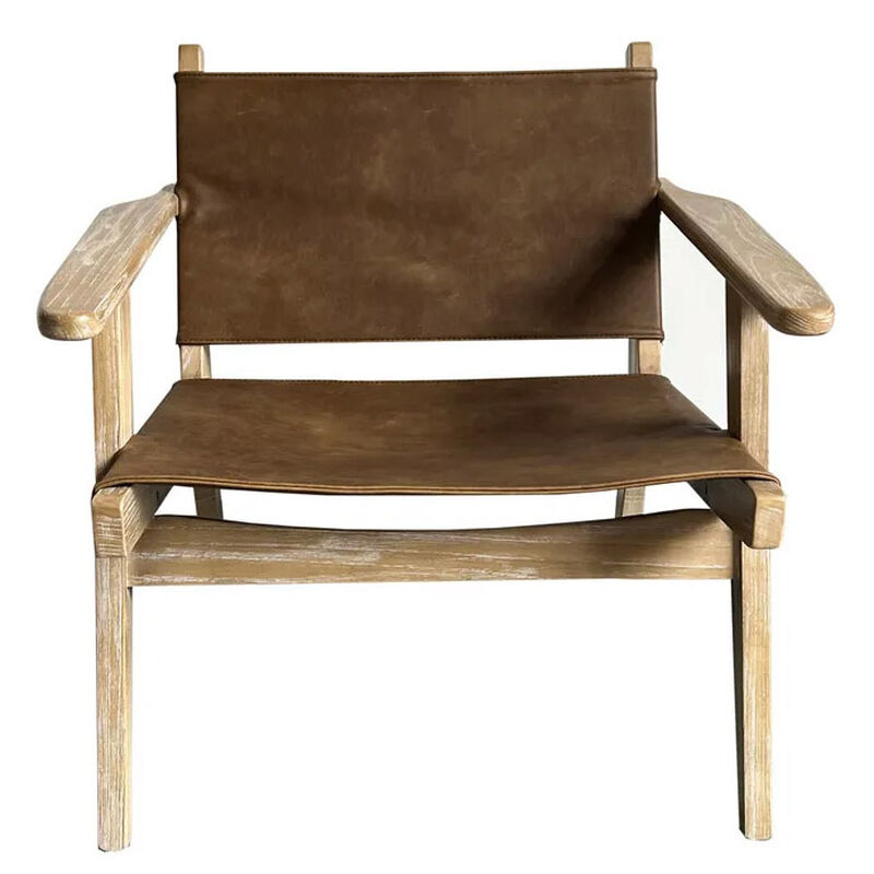 Capulet Burton Leather Chair image number 1