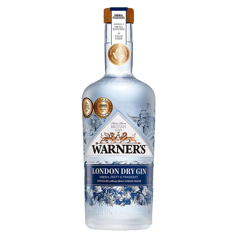Warner's London Dry Gin 40% 700ml image number 0