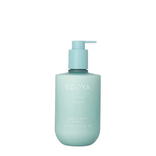 ECOYA Hand & Body Lotion Lotus Flower 450ml