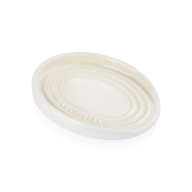 Le Creuset Oval Spoon Rest - Meringue image number 0