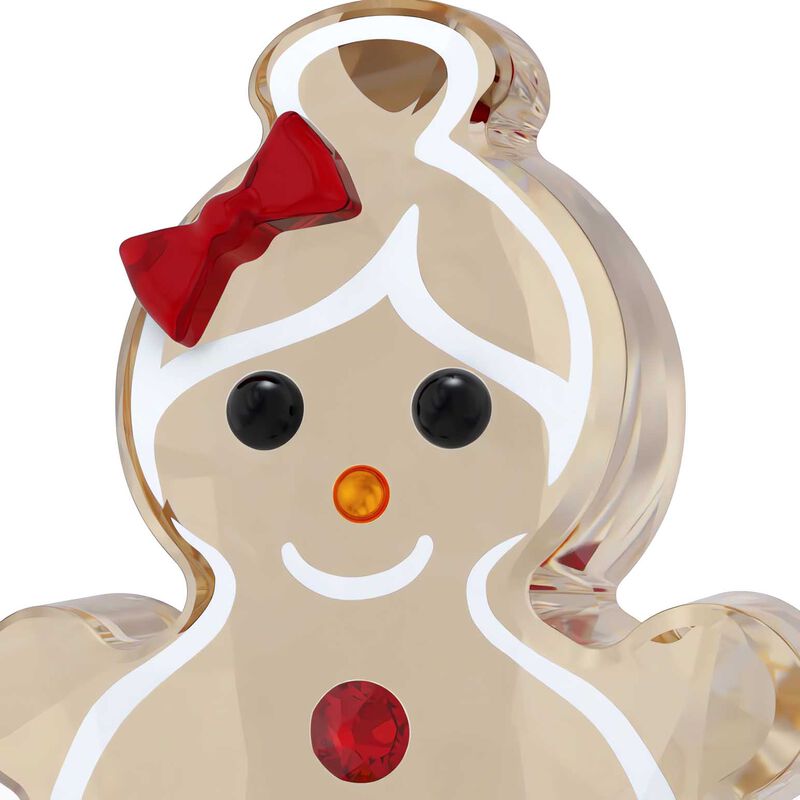 Swarovski Holiday Cheers Gingerbread Ornament Set image number 2