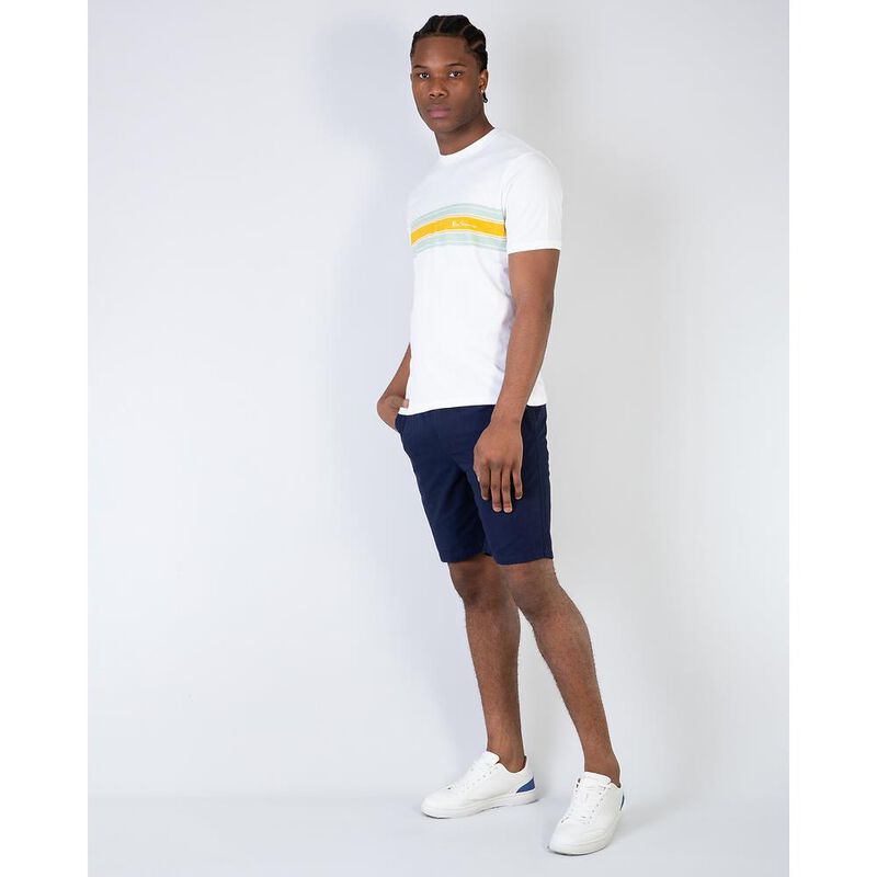 Ben Sherman Elastic Waist Chino Short image number 3
