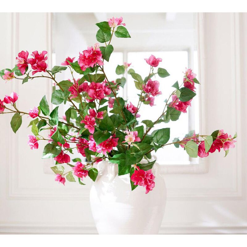Pottery Barn Faux Bougainvillea Flower Collection Pink 122cm image number 2
