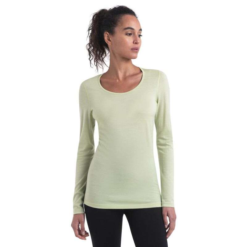 Icebreaker Womens 200 Oasis LS Scoop image number 8