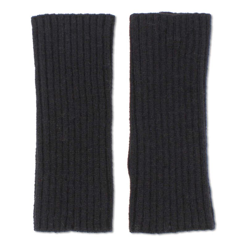 Morgan & Taylor Asha Rib Knit Fingerless Gloves image number 0