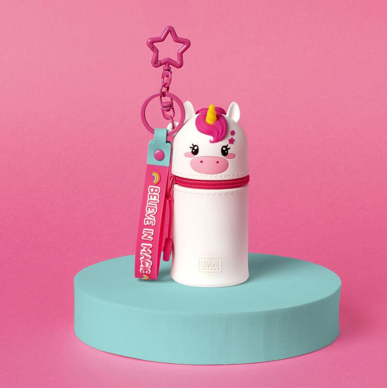 Legami Unicorn Coin Purse With Key Ring image number 3