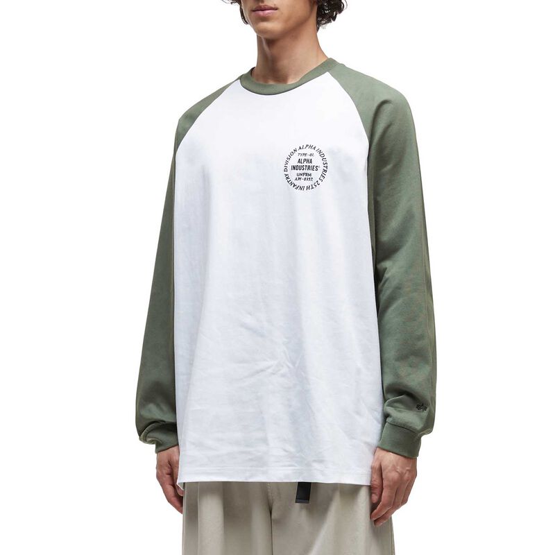 Alpha Industries UNFRM LS Raglan T-Shirt image number 3