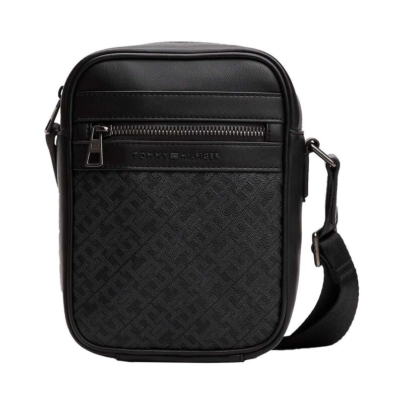 Tommy Hilfiger TH Monogram Crossbody Reporter Bag image number 0