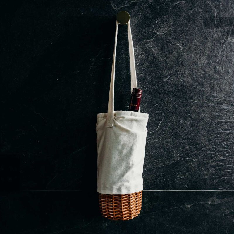 Keepsake Wicker Wine Carrier image number 2