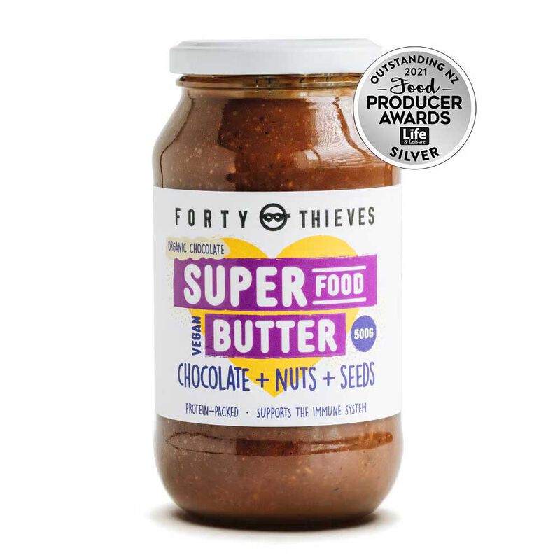 Forty Thieves SuperFood Butter Chocolate 500g image number 0
