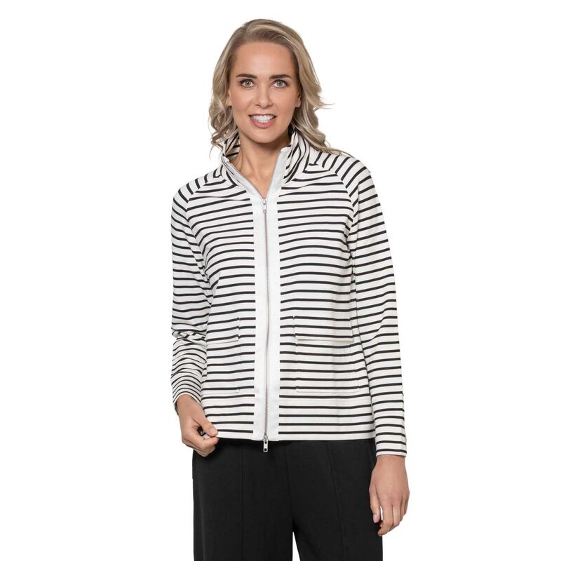 B Essentials by Ballantynes Super Soft Zip Through Sweatshirt image number 8