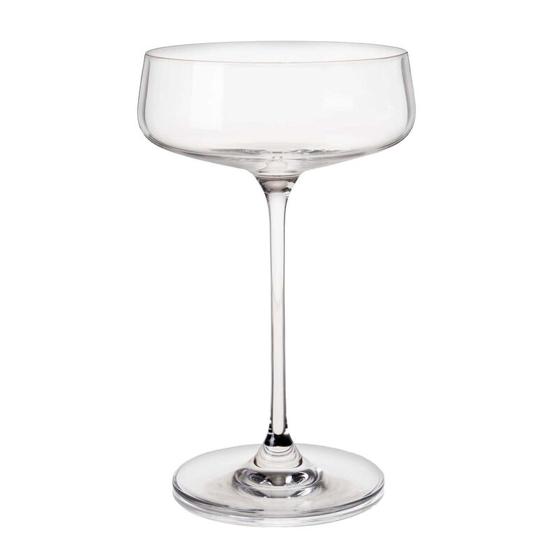 Reserve Julien Crystal Coupe Glasses By Viski Set Of 4 image number 0