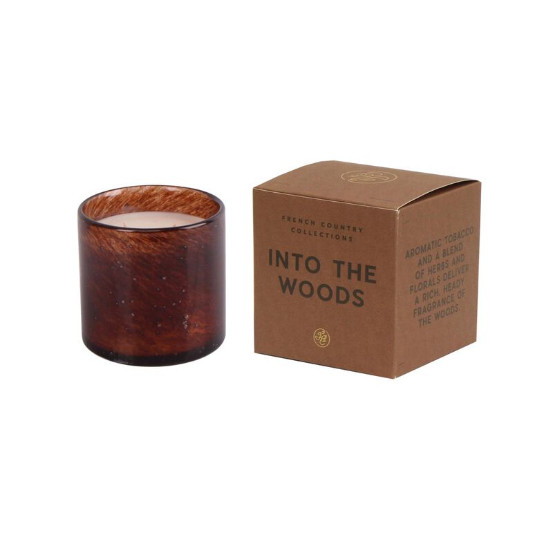 French Country Into the Woods Glass Candle image number 0