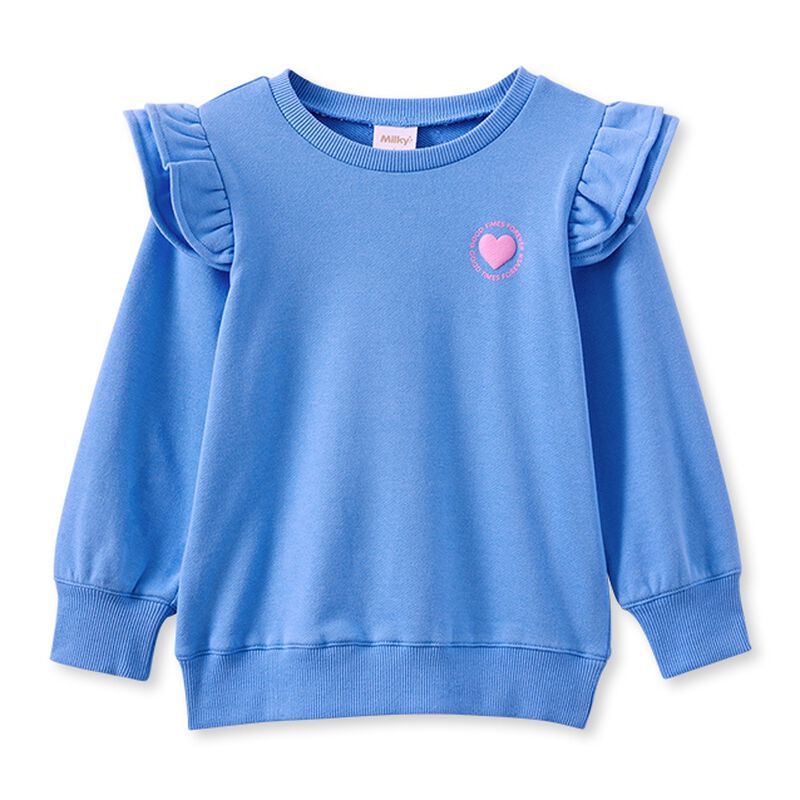 Milky Detail Sweat 00-1Y image number 0