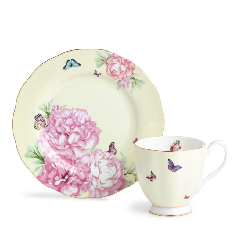 Royal Albert Miranda Kerr Vintage Mug & Plate 20cm Joy image number 0