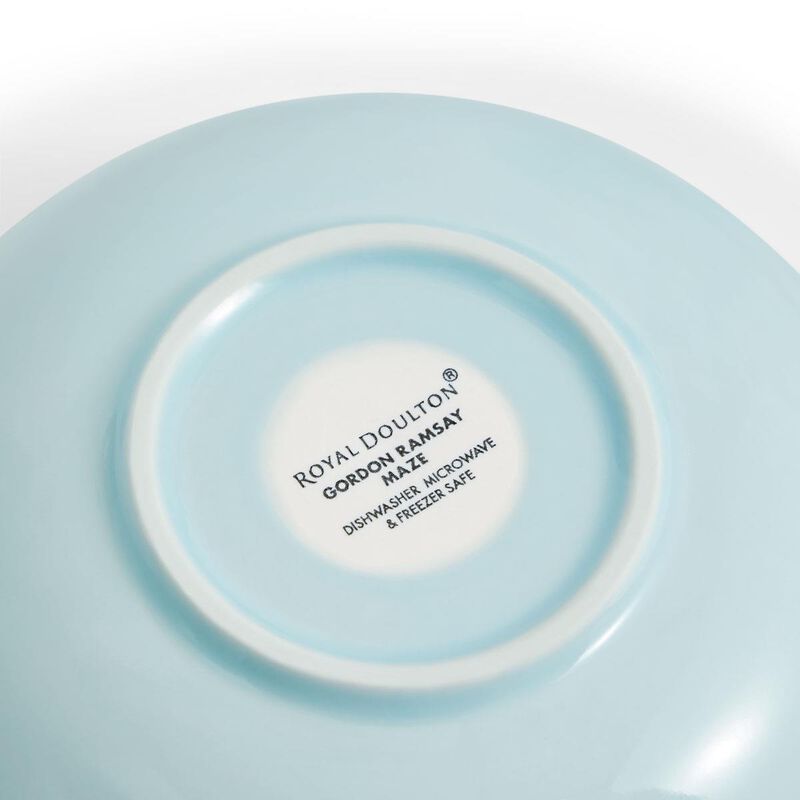 Royal Doulton Gordon Ramsay Maze Bowl 18cm Blue S4 image number 1