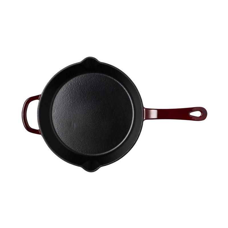 Maxwell & Williams Cast Iron Frypan Merlot 26cm Gift Boxed image number 0