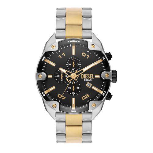 Diesel Spiked 2-Tone Watch DZ4627