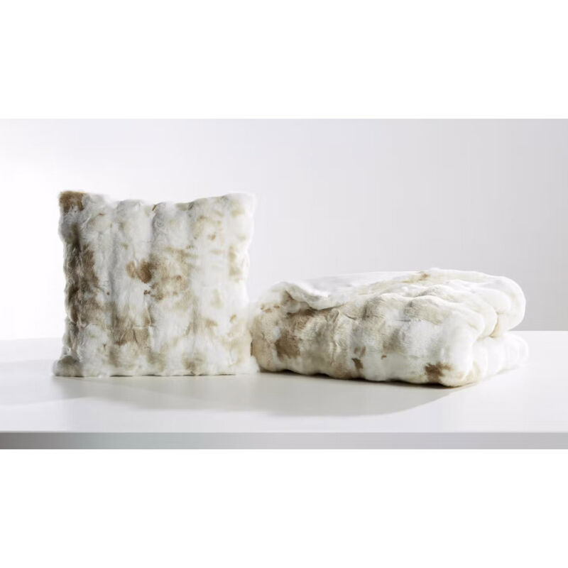 Top Drawer Highland Fur Throw 150x200cm image number 1