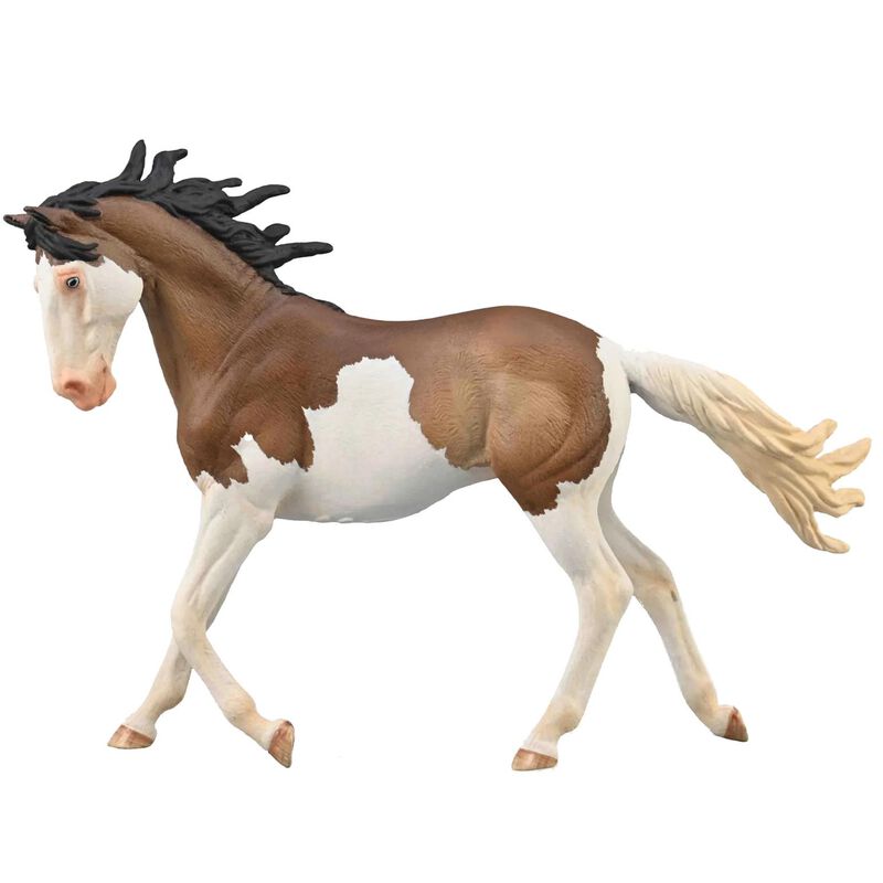 CollectA Mustang Mare Figurine - Bay Splash Overo image number 0