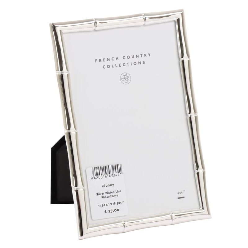 French Country Silver Plated Lina Photoframe image number 0