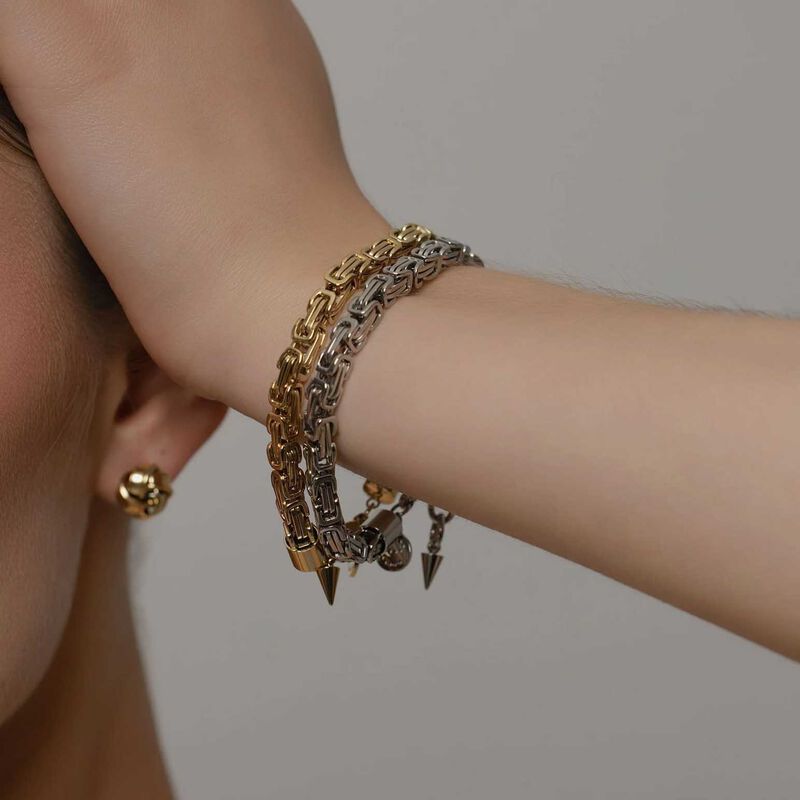 Silk & Steel Meridian Bracelet image number 1