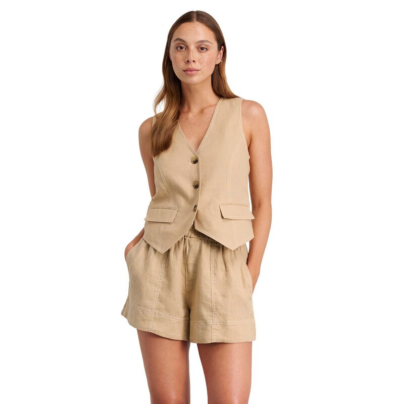 JAG Sabine Linen Vest image number 4