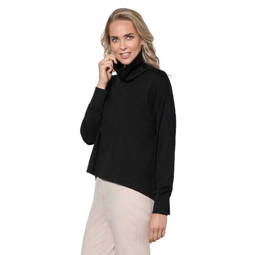 B Essentials by Ballantynes Pannelled Jumper