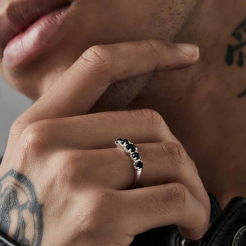 Stolen Girlfriends Club Halo Cluster Ring image number 3