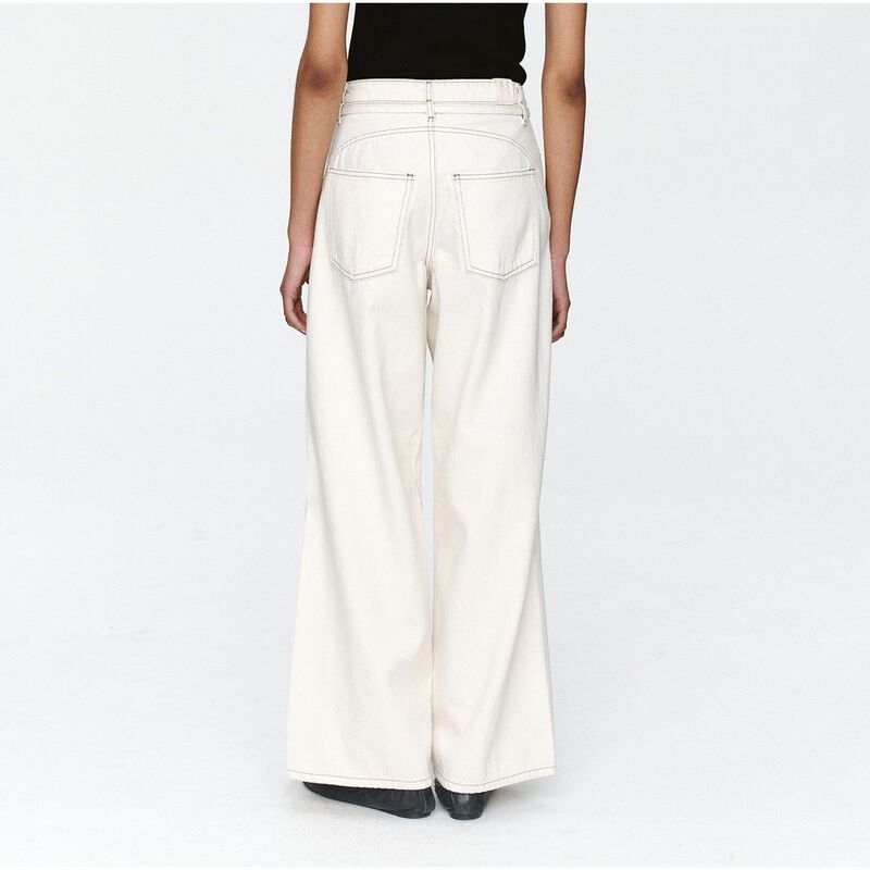 Marle Tie Curve Seam Jean image number 1