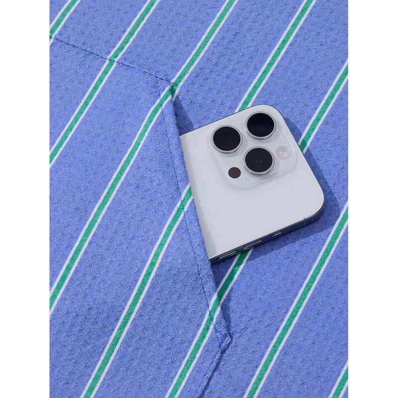 Dark Hampton The East Hampton Blue Hooded Towel image number 1