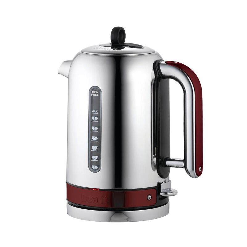 Dualit Classic Cordless Jug 1.7L - Damson Burgundy image number 0