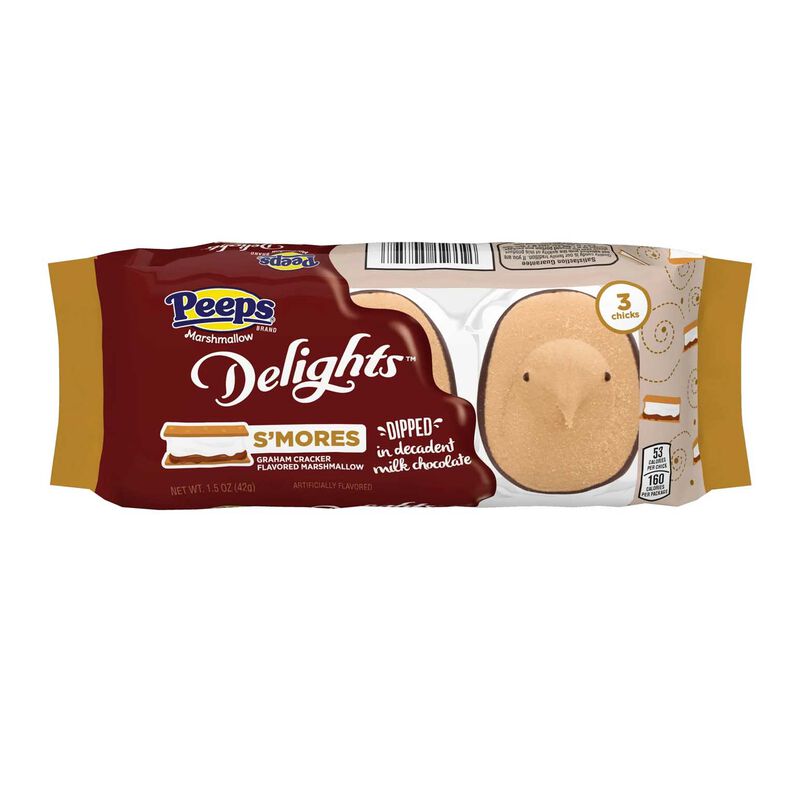 Peeps&reg; 3-Piece Delights S&rsquo;Mores Flavored Chicks image number 0