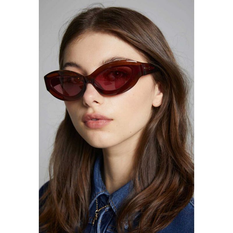Karen Walker Hana Tobacco Sunglasses image number 1