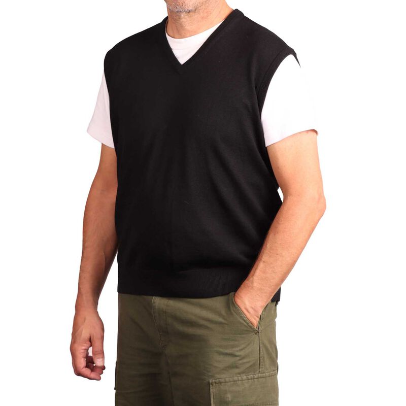 Silverdale Super 2/50s Fine Merino Vee Neck Vest image number 0