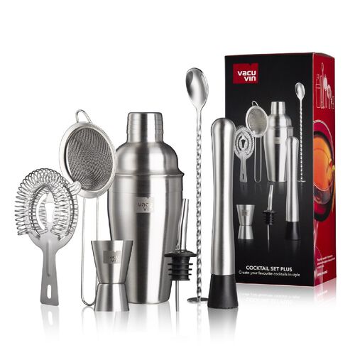 Vacu Vin Bar In A Box Cocktail Lover 7 Piece Set