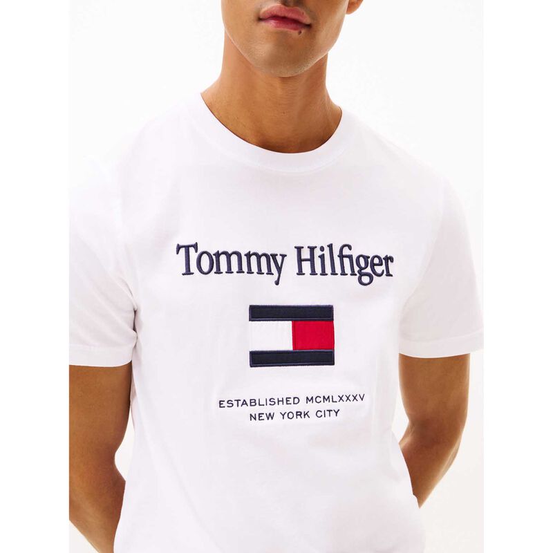 Tommy Hilfiger Tommy Embro Flag Tee image number 2
