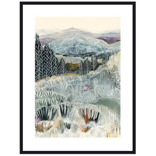 Winter Wonderland Watercolour Print