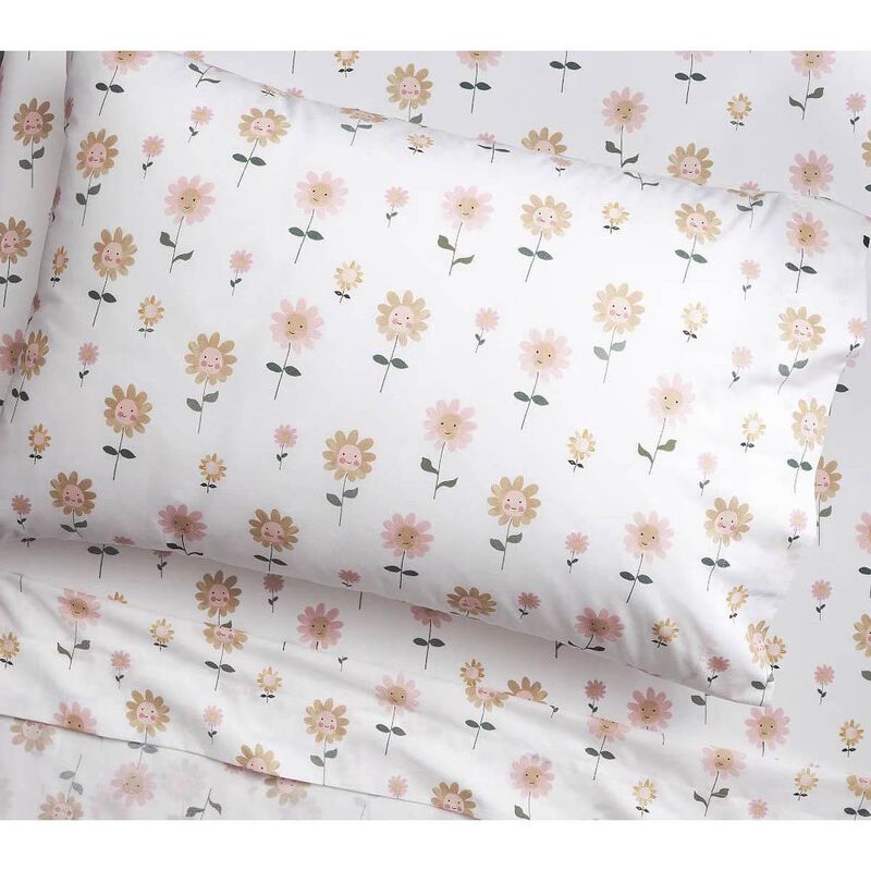 Pottery Barn Kids Daisy Sheet Set Multi - Single image number 0
