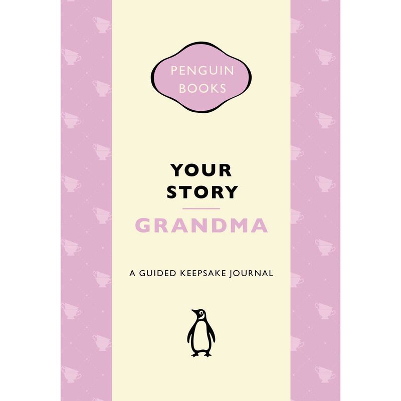 Penguin Your Story, Grandma: A guided keepsake journal image number 0