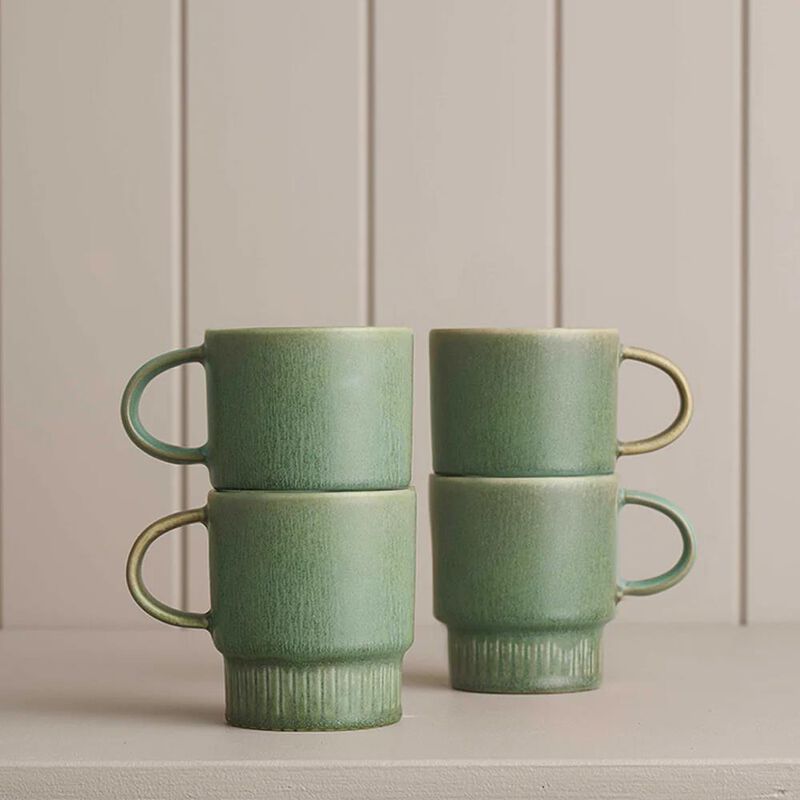 Robert Gordon Set Of 4 Mugs - Jade Caravan Cup image number 1