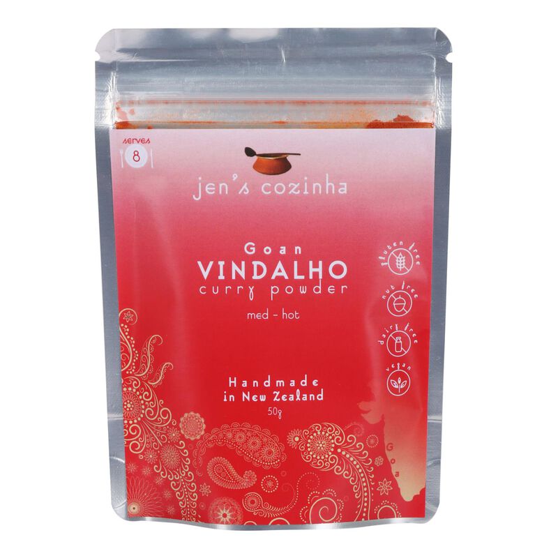 Jen's Cozinha Goan Vindalho Curry Powder 50g image number 0