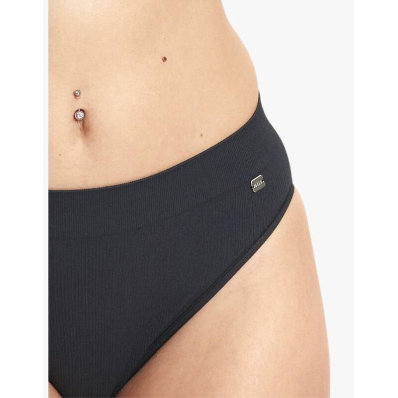 Elle 2 Pack Rib High Waisted Brief image number 3