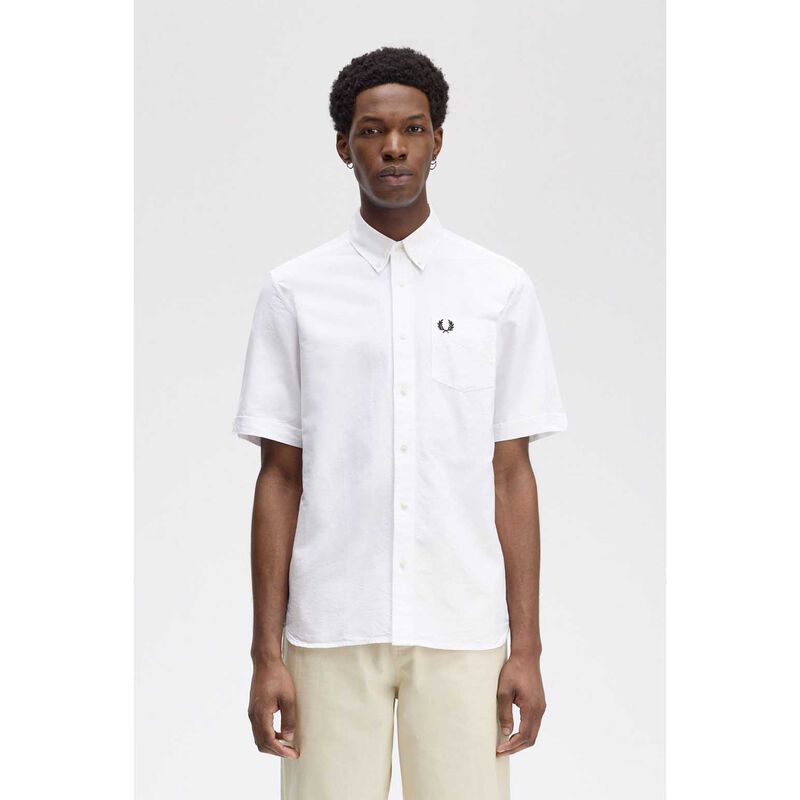 Fred Perry S/S Oxford Shirt image number 3