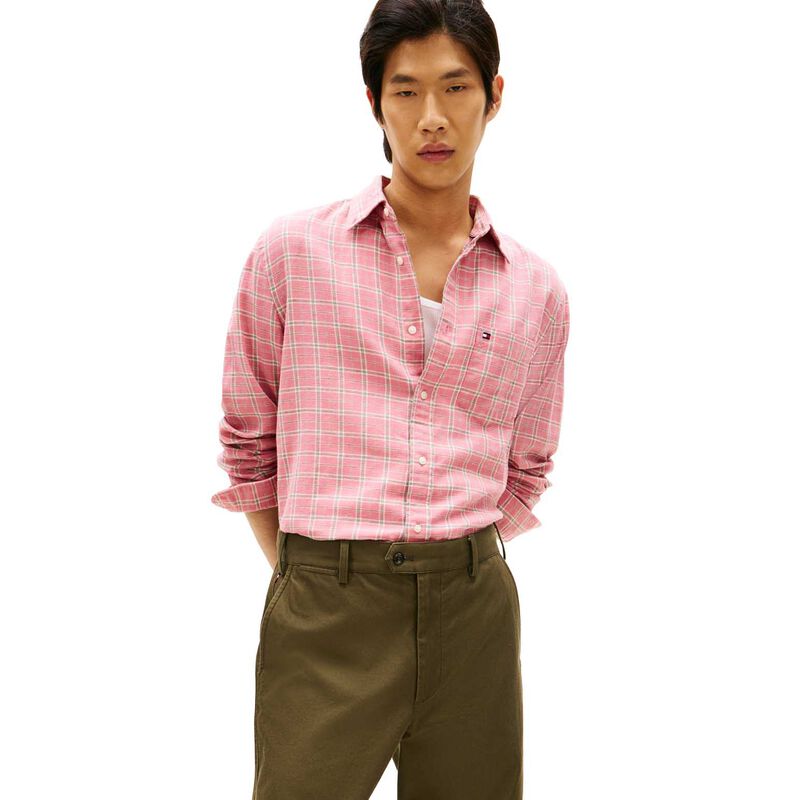 Tommy Hilfiger Brushed Linen Medium Check image number 0