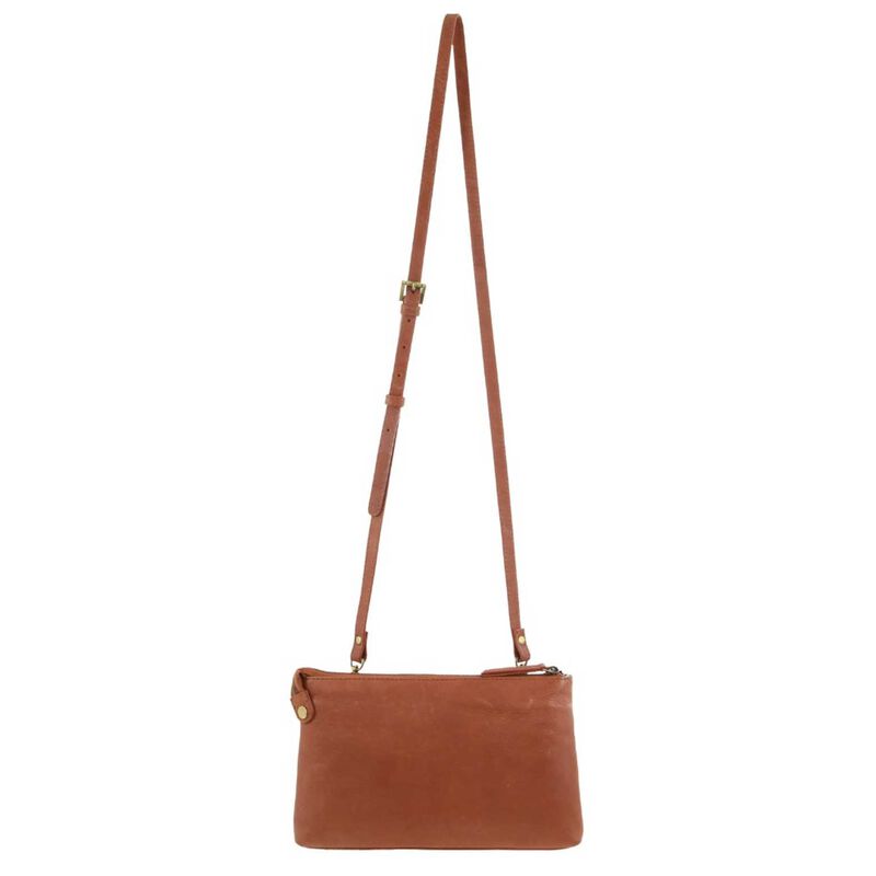 Pierre Cardin Ladies Leather Crossbody Bag image number 1