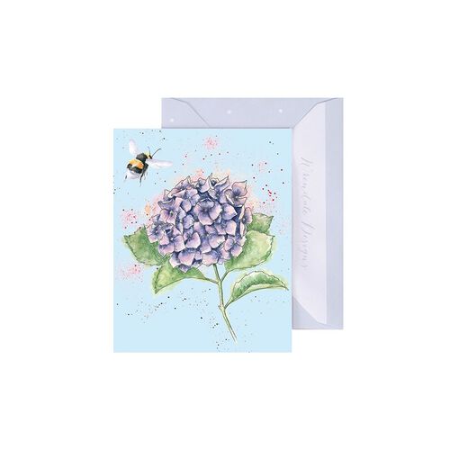 Wrendale Mini: Hydrangea Card