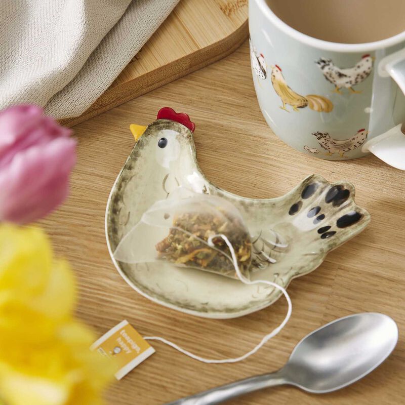 Cooksmart Hen House Lane Tea Bag Tidy image number 0