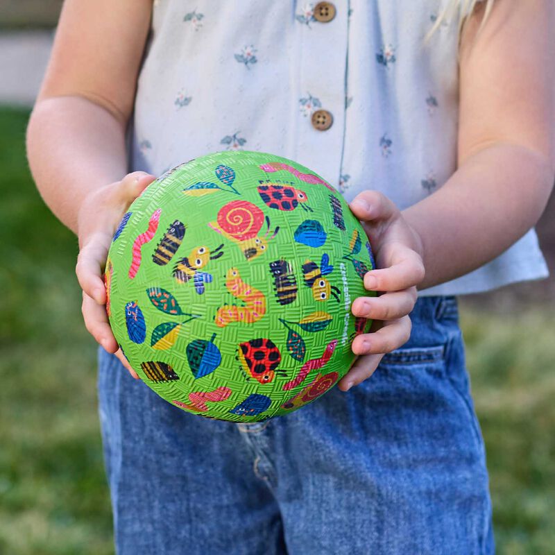 Crocodile Creek 7" Playground Ball - Garden Friends image number 3