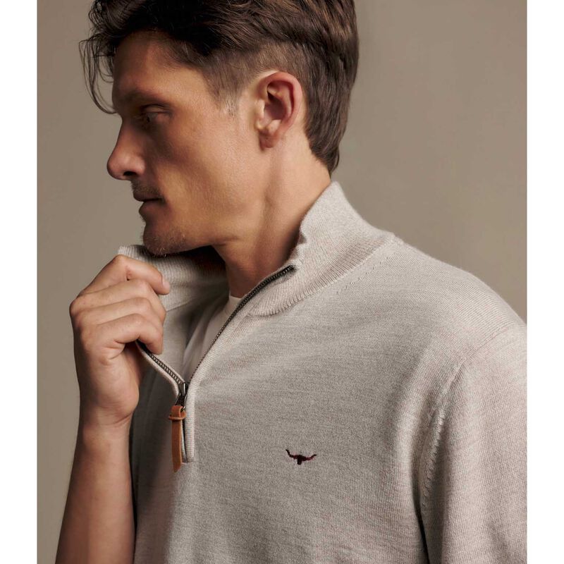 R.M. Williams Ernest Quarter Zip Knit image number 2
